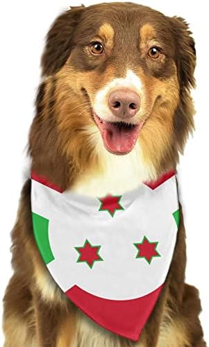 Dog Bandanas Italia Itália Bandeira italiana Pet Bandana Sengh Triangle Bibs Acessórios de lençóis para cães gatos