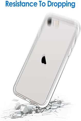 Caixa Jetch para iPhone SE 3/2, 4,7 polegadas, capa para choque sem amarelo à prova de choque, anti-arranha
