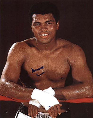 Muhammad Ali assinou Cassius Clay Authentic 11x14 Photo PSA/DNA ITP 7A71482