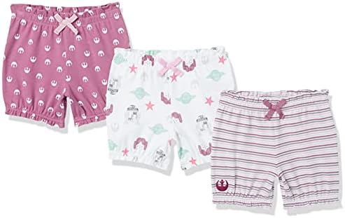 Essentials Disney | Guerra nas Estrelas | Princess Baby Girls 'shorts, multipacks