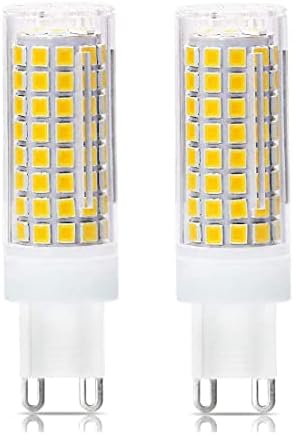 LIRengui G9 Lâmpada LED equivalente a 100W Bulbo de halogênio 7W Bulbo LED de 8W AC110V 120V 130V Input G9 Base de milho bi-pino Base