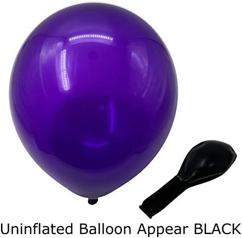 Allgala 200 contagem de 5 polegadas de hélio premium balloons de látex purple-bl52217