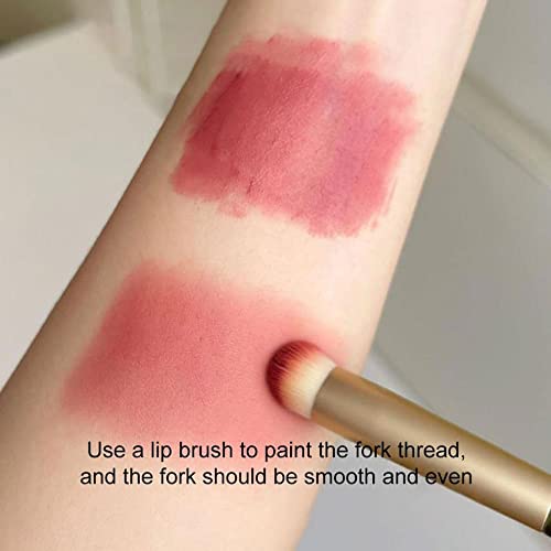 WXYNHHD 2PCS/Set Lips Makeup Brush Lipstick Gloss Application for Lips Professional Make Up Tools