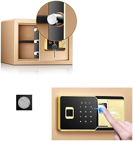 Teerwere Safe Box Biométrica Impressão Digital Hidden Wall Safe for Home Office Hotel Jóias Caixa de segurança Caixa Segurança