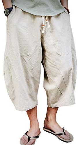 Eklentsson masculino shorts longos abaixo do joelho de joelho encaixe elástico elástico cônico shorts casuais shorts homens