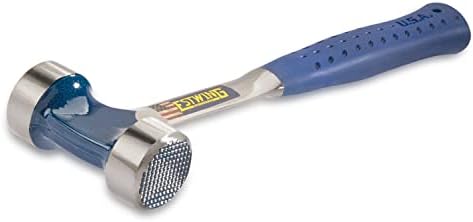 Hammer do atacante da Estwing - ferramenta de utilidade elétrica de 40 oz com face lisa/moída e redução de choque - e3-40lm