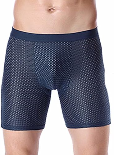 Roupa de roupas íntimas atléticas shorts shorts cuecas de roupas íntimas bolsa bulge masculino masculino boxer tronco de roupa íntima