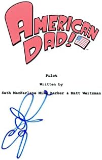 Scott Grimes assinou o script de episódio piloto do pai americano autografado