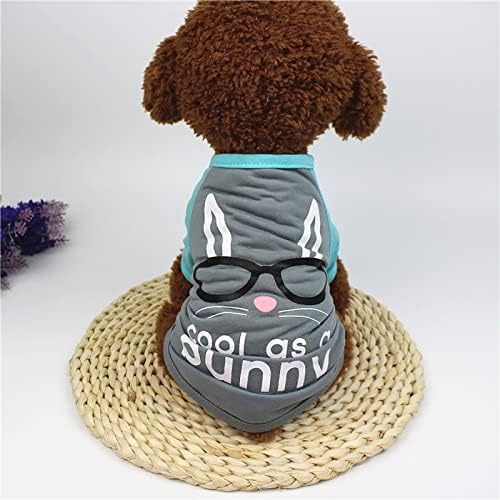 Suéter de pullocolador de cachorro pequeno roupas de estimação de cães de cães de poliéster Fibra de fibra de fibra de cachorro