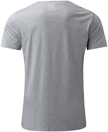 Camisetas grandes para homens celebrações casuais t independência do pescoço do dia angustiado Men camisa manga de