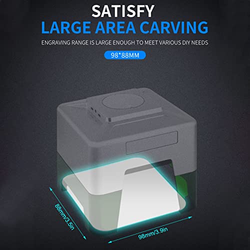 Gravador a laser, Mini Machine de Gravador Mini Mini App portátil Smart Connection Laser Máquina de gravação 100 a 240V