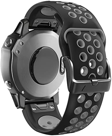 Buday Smart Watch Band Silicone Substaction Telas para Garmin Fenix ​​7 7x 6 6x Pro 5 5x mais 3 3 HR 935 Banda de pulseira 22