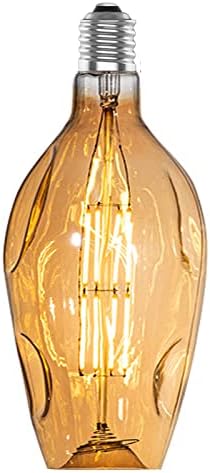 Iluminação LXCOM LUZ DE DOLIGAÇÃO LUZ LUZ DE DOLIÇÃO 8W Comida de vaso exclusivo LED LED Vintage Bulbo de vidro âmbar