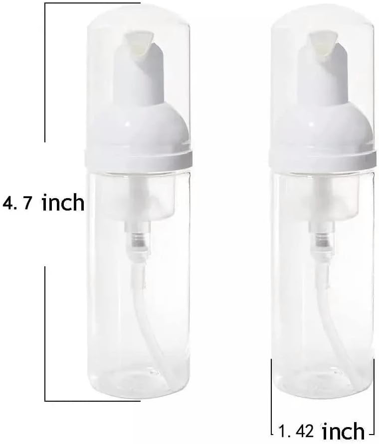YXC 10pcs espuma de bombas líquidas garrafa de viagem garrafa de viagem 50ml preenchível contêiner vazio