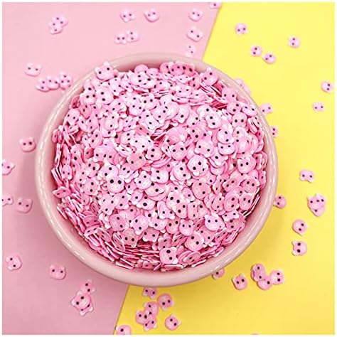 Kemeilian RTAO109 50G 5mm Pink Slice Pig Sprinkles