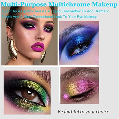 Sydry Chic-Chat Multi-Chrome Lipsticks, batons líquidos de multi-cromo Chic-Chat ™