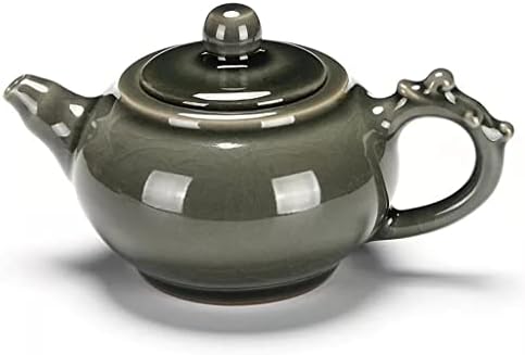 Conjunto de chá grossa Homens de cerâmica rachada Holo de cerâmica destacável Filtro de bule de chá de chá de chá