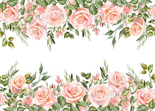 Roses Roses Rice Border Papel, 11,5 x 16 polegadas - 3 folhas de amoreira impressa Imagens de borda 36gsm fibras visíveis para decoupage
