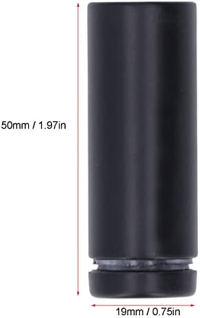 Parafuso de impasse, 12pcs 19 × 50mm unhas de publicidade espessada em aço inoxidável estável parafusos pretos foscos de