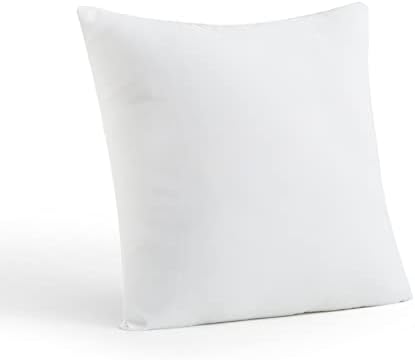 Inserir travesseiros de arremesso quadrado de artesão insere o conjunto de 4, travesseiros ultra-macios para sofá, cama,