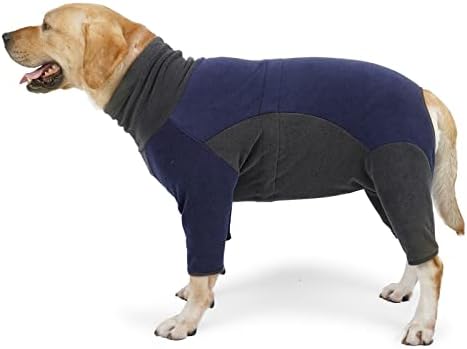 Lianzimau Fleece Dog Casat com pernas casacos e jaquetas quentes para casacos de clima frio para cachorro para pequenos pequenos