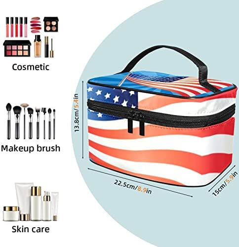 Bolsa de maquiagem de viagem, bolsa de cosméticos Caso organizador, para mulheres de produtos de higiene pessoal