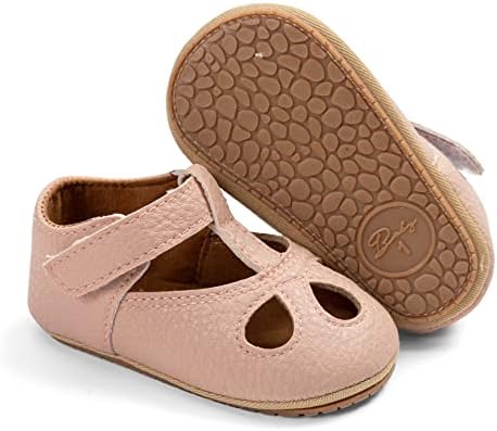Gaisummi Baby Girls Sapatos infantis estilo mary jane aparts não deslizam sandálias de sola mole criança Primeiros caminhantes