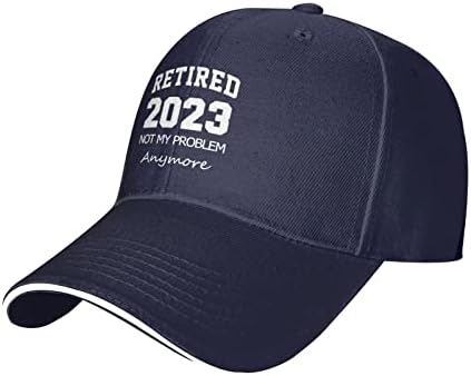 Lokidve Men se aposentou desde 2022-2023Baseball Cap Retirement Gift Dad Dad Hat