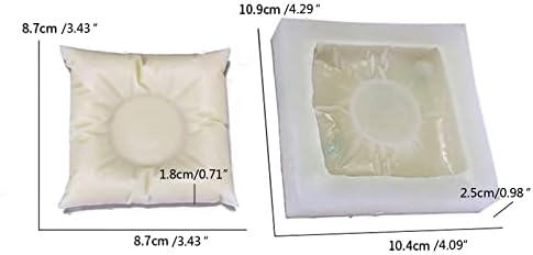 INS Korea Pillow Holder Silicone Mold Diy travesseiro Base de almofada Ornamentos de molde aroma molde de molde de castiça