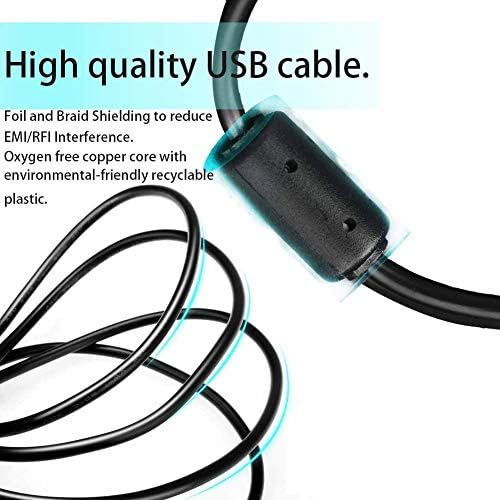 Melhor cabo de cabo de dados USB de 3 pés para panasonic câmera lumix dmc-fx07 s fx07k dmc-fx37 s