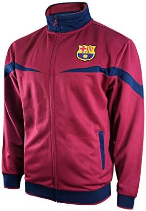 Icon Sports Men's FC Barcelona Track Jacket