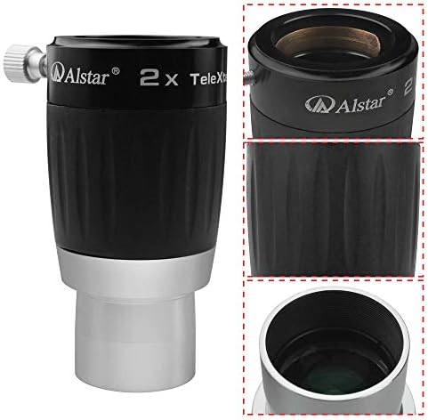 Alstar 1,25 3-Elementos 2x Telextender Barlow Lens