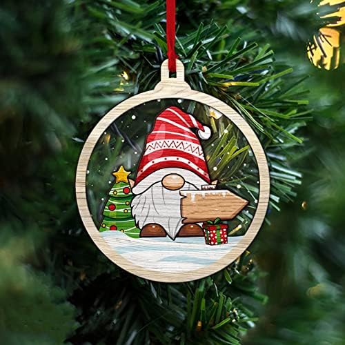 Pingente criativo de decoração de árvore de natal pingente decoração de árvore de natal pingente charme de Natal Garland