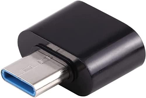 Bellestar USB OTG Adapter Host Type C USB 2.0 Plug para USB Tipo A Conversor feminino preto para dispositivos Tipo C