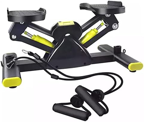 Steppers para exercícios, máquinas de fitness do tipo V-VE com faixas de resistência, Mini Stepper com capacidade de carregamento