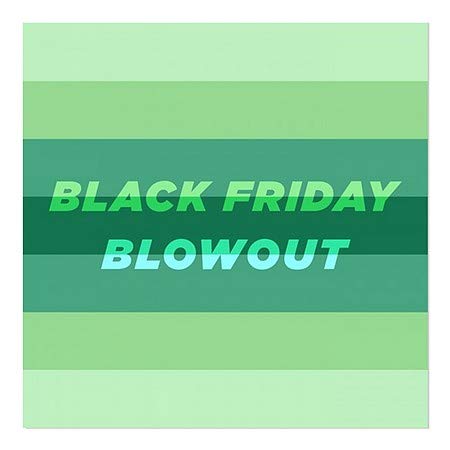 CGSignLab | Black Friday Blowout -Modern Gradient Janela se apegando | 8 x8