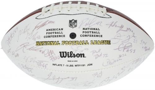 2014-15 Cleveland Browns Team assinou futebol 50 assinaturas JSA COA - bolas de futebol autografadas