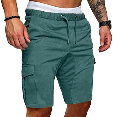Shorts de carga masculinos com bolsos com zíper com zíper resistente a desgaste Capri Survivor Gym Gym Ripstop Jogger calça