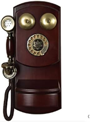 XJJZS Retro rotativo Rotário Phone Antique Wired Continental Telephone Decoration