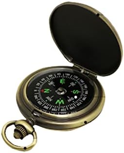 IULJH Vintage Pocket Watch Compass Zinc LELOLO VINTAGE VINTAGE EXQUISITO VONDO AO ANTERO DE ESPORES