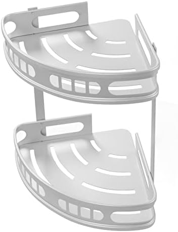 Jeanoko Triangular Chusel Shelf, liga de alumínio do chuveiro moderno de design de canto para cozinha para o banheiro