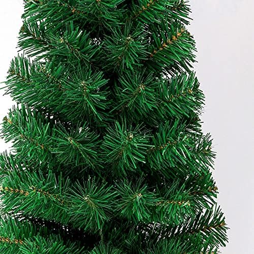 CUPLOS Árvore de Natal 60 cm Decoração de Festival Adeções Criptografia Verde Árvore Artificial Árvore de Natal Decoração Santa Árvore