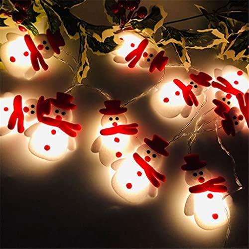 GFDFD 1.6m 10led Snowman Christmas Tree Led Garland String Light Christmas Decoration for Home