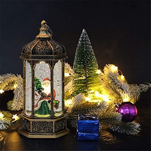 Gretd Snow Globe Lantern Water Water Glitter Globe Lantern Decor Festival Forchristmas for Kids Optimal Gifts