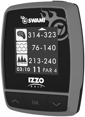 Swami Kiss Golf GPS Rangefinder - Faixa de GPS de golfe portátil, dispositivo de medição de distância