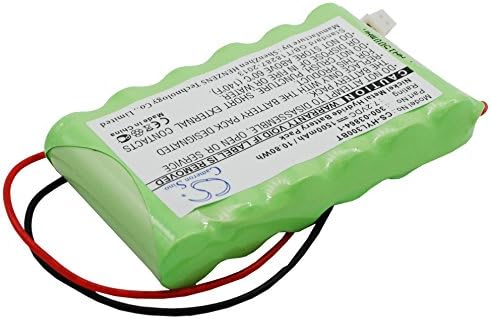 Substituição de bateria Gaxi para Honeywell Ademco 300-03865 Compatível com Honeywell Ademco 55026089, Ademco 781410403291,