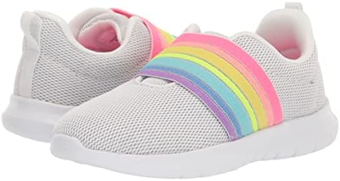 The Children's Place Girls and Toddler Running Sneakers, Rainbow, 7