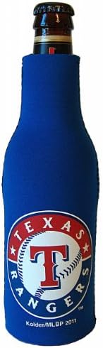 MLB Texas Rangers Blue Sports Fan Beverage Cold Koozies, cor da equipe, tamanho único