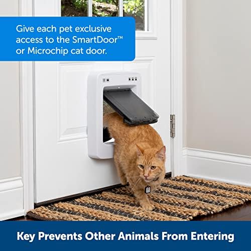 PetSafe® SmartDoor ™ Conecte a chave da porta de estimação para cães e gatos, colarinho, pequeno, zac19-17240