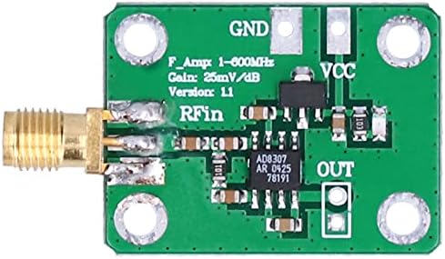 EVTSCAN AD8307 Módulo Detector RF Sinal Medidor de Potência Componente de Detecção Logarítmica 1-600MHz
